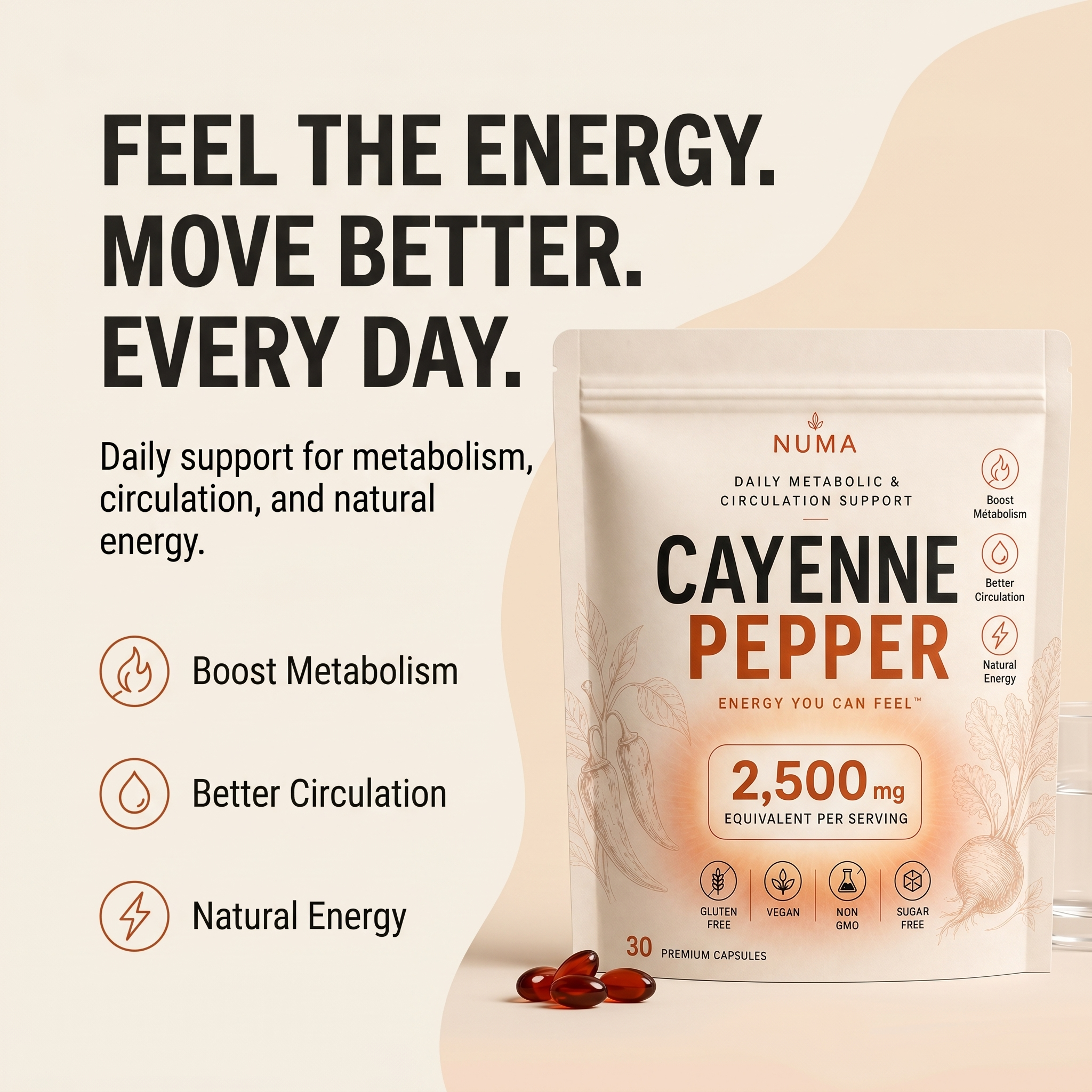 Numa Labs - Cayenne Pepper