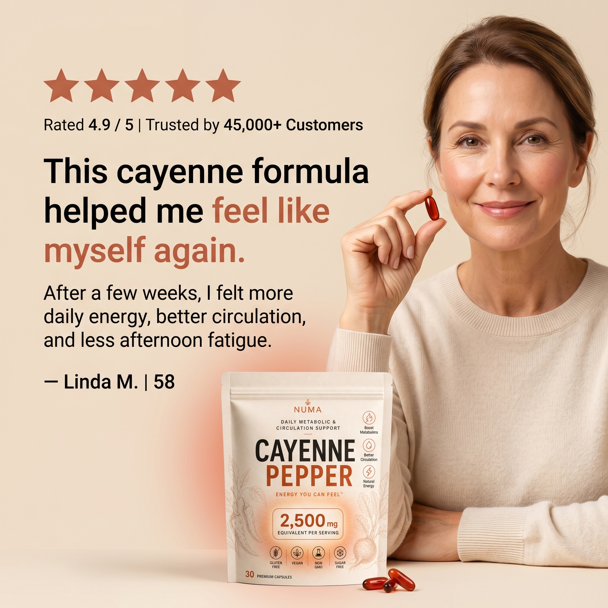 Numa Labs - Cayenne Pepper